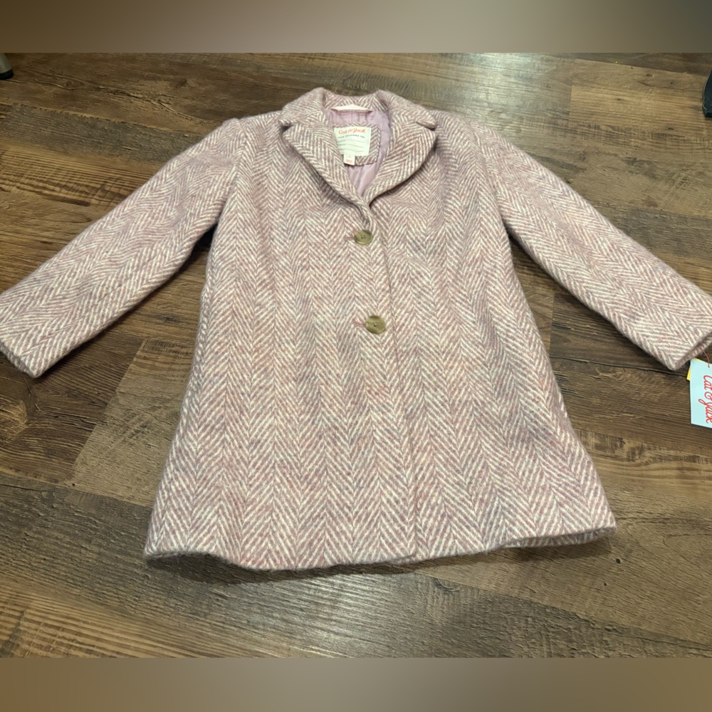 Cat & Jack Light Pink Pea Coat